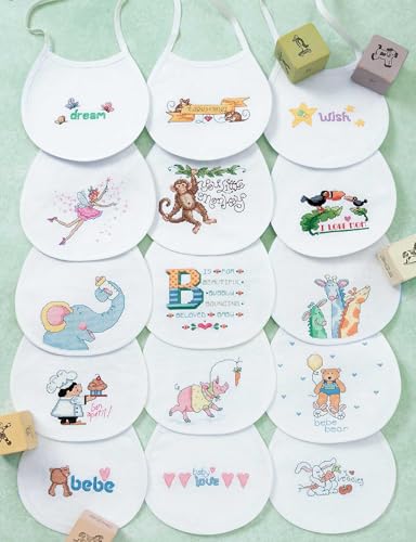 Baby Bibs to Cross Stitch