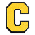 6 Inch Varsity Letter Patches Yellow Iron On Letters - color: Yellow, size: C
