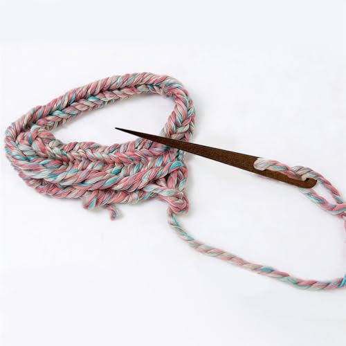4Pcs Large Two-Eyed Nalbinding Needle Handmade Binding Tool for Weaving
