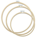 Moicstiy 3 Pcs Adjustable Embroidery Hoops Set - 7/8/10.3 Inch Round - style: 7/8/10 Inch