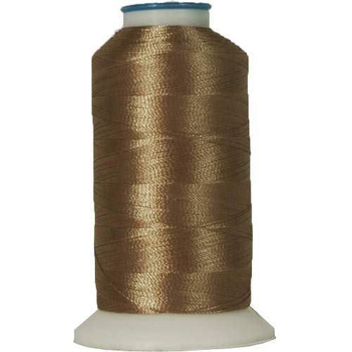 ThreadArt Polyester Machine Embroidery Thread, 1000M 40wt, Earth Tan 335 - color: Earth Tan