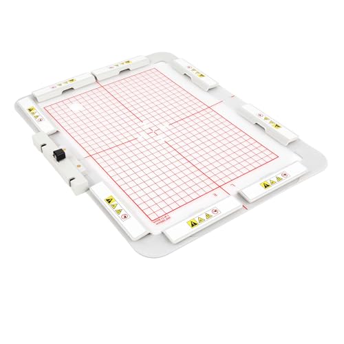 Brewland Magnetic Embroidery Hoop for Janome MC550E MC500E MC450E 7.9x11in - size: 7.9"x11"(200x280mm)-JA809MK