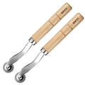 Sewing tracing Wheel for Sewing Patterns, Wood and Stainless Steel Pounce Wheel, Perforation Cutter, Tracing Wheel Sewing, Rotary Perforator, Pounce Wheels, 2 Pack (2 Pack Made in Taiwan) - size: 2 Pack made in Taiwan