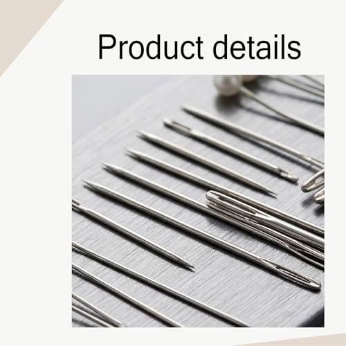 houlishu Magnetic Needle Case, Sewing Organizer with Clear Lid, Portable Storage Box for Embroidery Knitting Craft Thread Needles & Tools