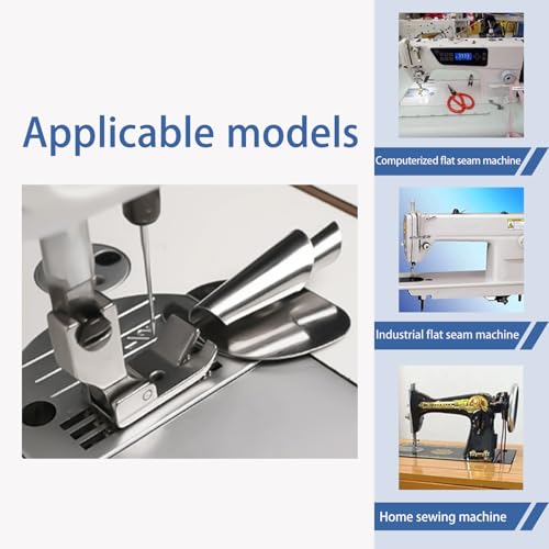 4PCS Universal Sewing Rolled Hemmer Foot for Sewing Machine - size: 7/8/9/10mm Rolling Hem