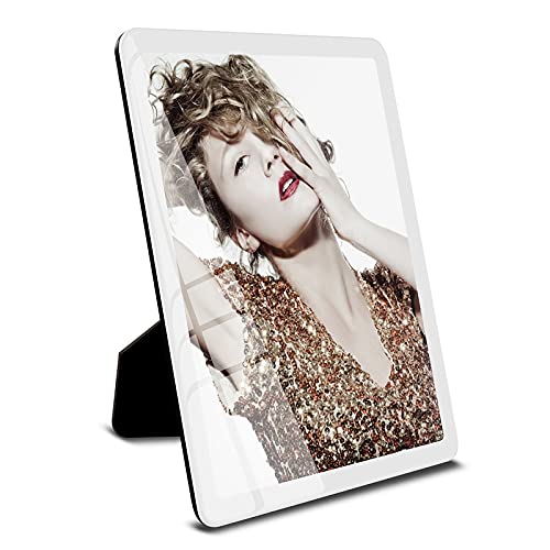 Bluesun 5x7 picture frame white,Vertical & Horizontal Wall & Tabletop - color: white, size: 5x7（1 Pcs）