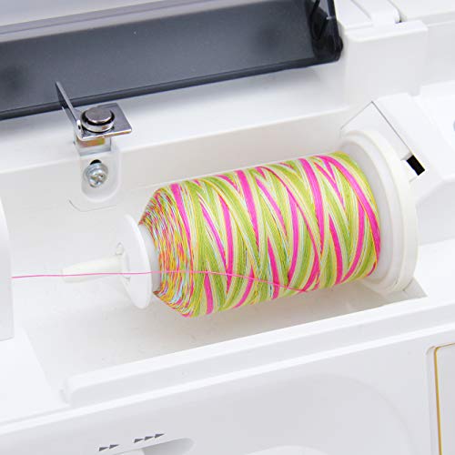 ThreadArt Multicolor Cotton Thread, 600M 40/3, Pastel Sky 2650 - color: Pastel Sky