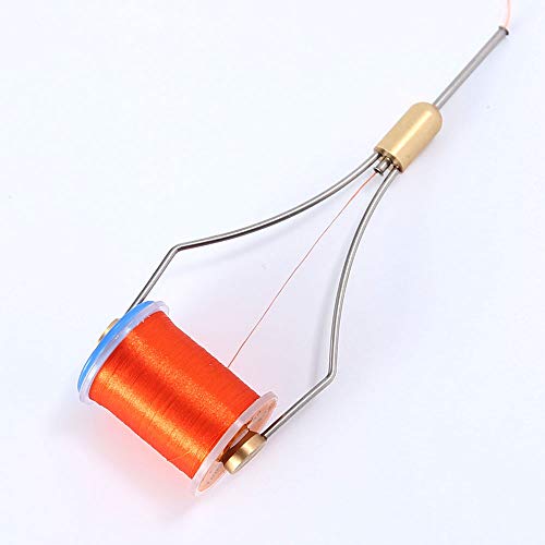 HERCULES Fly Tying Tools, Fly Tying Kit with Bobbin Thread Holder, Wire Threader, Knot Whip Finisher, Hackle Plier, Bodkin, Fly Fishing Lure Making Accessories - color: 5pcs Fly Tying Tools