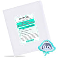 Craftido 12"x10" 100 Sheets Cut Away Embroidery Stabilizer - size: 10"x12" 100sheets