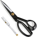 Professional Tailor Scissors 9 Inch for Cutting Fabric Heavy Duty Scissors for Leather Cutting Industrial Sharp Sewing Shears for Home Office Artists Dressmakers - size: 9 inch