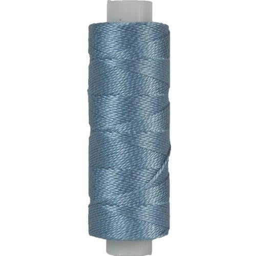 ThreadArt Pearl Cotton Thread Size 8, 75yd, Medium Baby Blue 334 - color: MED BABY BLUE