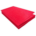 Jtnohx Felt for Crafts, 16 Pcs Felt Fabric, 7"×11.3" Stiff Felt Sheets, Craft Felt Square for Sewing (Red) - color: Red