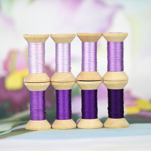 Natural 100% Mulberry Handmade Embroidery Silk Thread Silk Floss (95) - color: 95