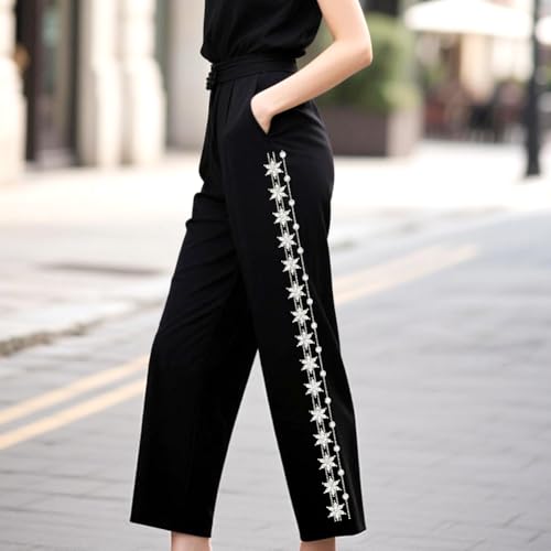 MAYJOYDIY Repeating Flowers Rhinestone Iron on Hotfix Transfer Geometric Flower Heat Transfer Sticker Diamond Chain Bling Clothing Decoration Applique for Shirt Bag Hat Jacket Jeans Shoes DIY Crafts - style: Repeating Flowers