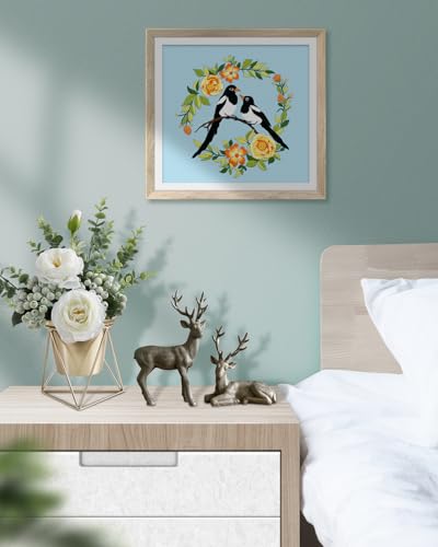 TINDTOP Embroidery Kit for Beginners Adult, Bird Embroidery Kit - color: Bird
