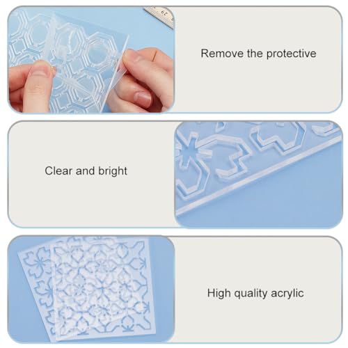 ACRNIGHEET 4 Set Sashiko Kits Pin Cushion Bowls, Hand Sewing Embroidery Pin Cushion Include 16pcs Sewing Needle, Thimble, Sewing Thread, Japanese Traditional Style Sashiko Supplies