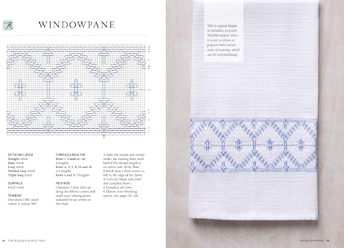 Swedish Weaving Pattern Directory: 50 huck embroidery designs for the modern needlecrafter