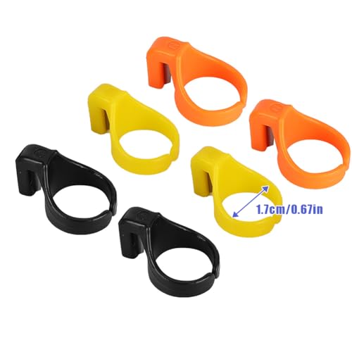 Joyzan Thread Cutter Finger Rings, Plastic Sewing Thimble Yarn Cutting Tool