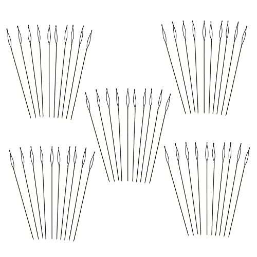The Beadsmith Basic Elements Collapsible Eye Needles – 2.5 Inch Long – Flexible Twisted Wire – Large Eye, Easy to Thread – 50 Medium Needles - size: Medium - 2.5" Long - 50 Needles