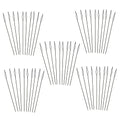 The Beadsmith Basic Elements Collapsible Eye Needles – 2.5 Inch Long – Flexible Twisted Wire – Large Eye, Easy to Thread – 50 Heavy Needles - size: Heavy - 2.5" Long - 50 Needles
