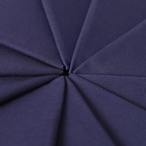 10 Pieces 18 x 21 Inches Cotton Fabric Precut Quilting Fabric Bundles Solid Colors Layer Cakes Quilt Material for DIY Craft Sewing Embroidery (Royal Bule) - color: Royal Blue
