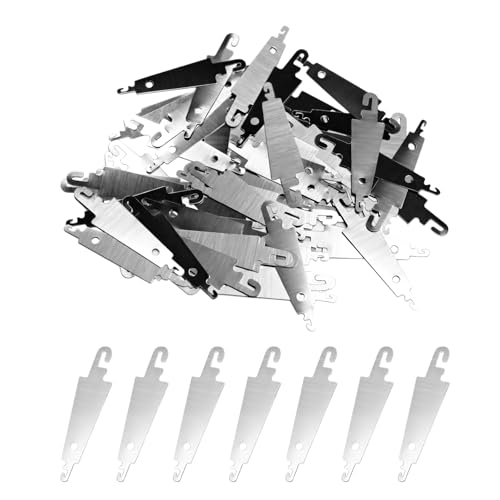 Wettin 36PCS Stainless Steel Needle Threaders - Premium DIY Needle Threader Hand Machine Sewing- Embroidery Cross Stitch Needle-Threading Tools for Large Eye Needles Sewing Crafting with Clear Box