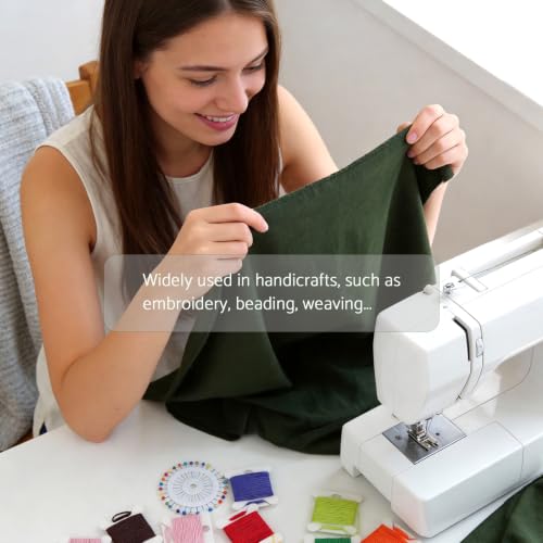 300 Pcs Embroidery Floss Bobbins Plastic Embroidery Floss Organizer