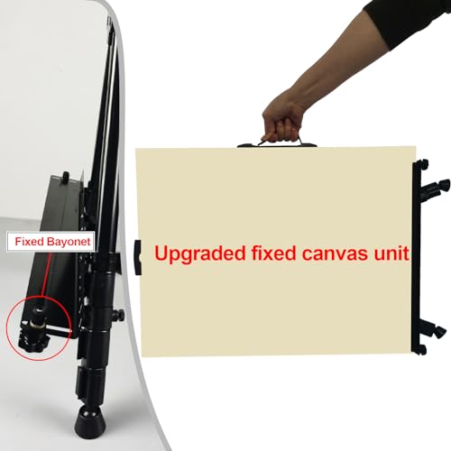 RRFTOK 17-66 Inch Adjustable Art Easel Stand for Painting and Sign, Black - style: 66B 1-Pack