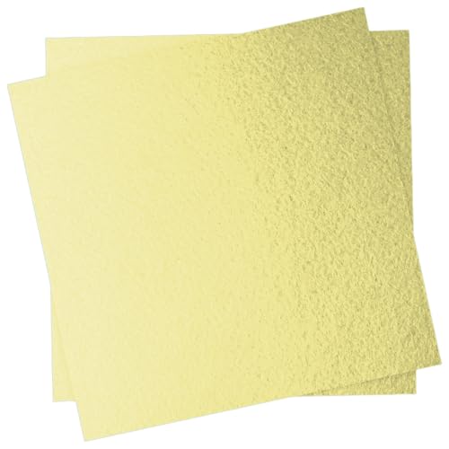 12" x 12" Felt Fabric Sheets for Crafts, Squares Felt Paper (Cream White) - color: Cream White