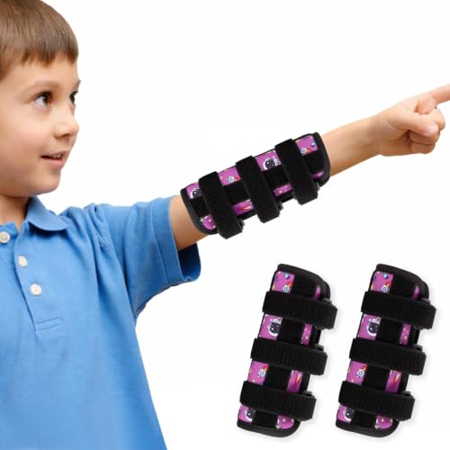 2PCS Thumb Sucking Guard, Thumb Guard for Thumb Sucking(Purple Space) - color: Purple Space