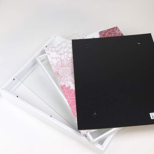 Lawrence Frames Shadow Box Frame, 11x14, White - 785211 - color: White, size: 11 x 14 inches