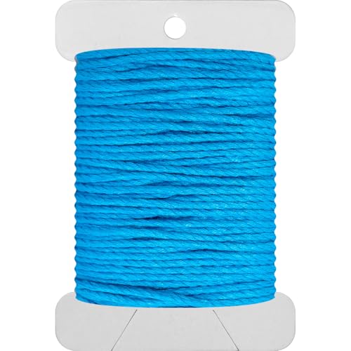 Classic Crochet Thread Yarn 100% Pure Cotton Thread,Col No: 3844,Dark Bright Turquoise - color: Dark Bright Turquoise