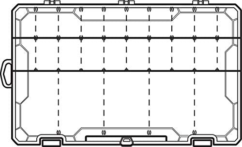 Flambeau Outdoors 5003 Tuff Tainer, 25 Compartments, 15 Zerust Dividers