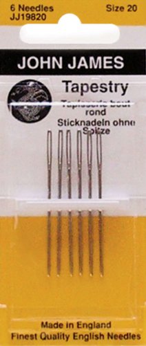 Tapestry Hand Needles-Size 20 6/Pkg