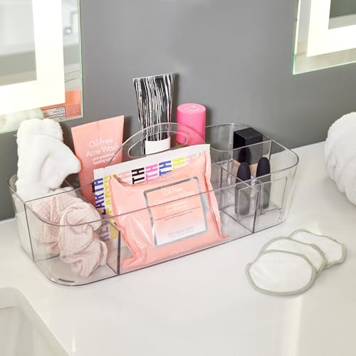 iDesign Plastic Cosmetic Organizer Tote, Clear - size: Large