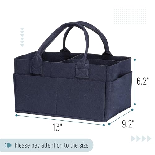 Mr. Pen- Baby Diaper Caddy Organizer, Navy Blue - color: Navy Blue, size: 1 Pack, Regular