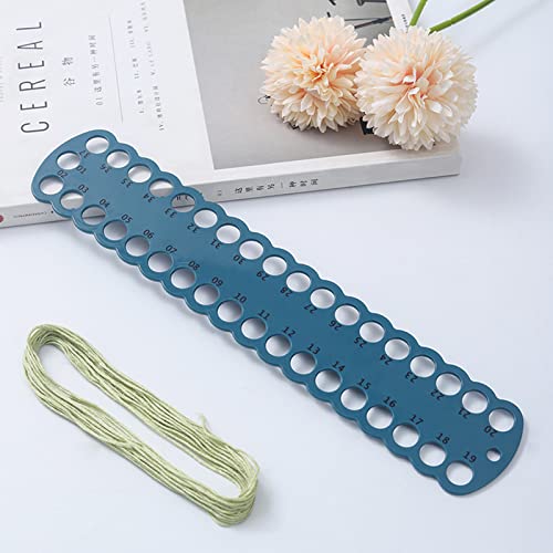 6 pcs Embroidery Floss Organizer,6 Color Plastic Floss Bobbin