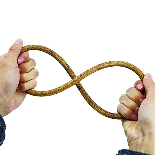 5PCS Oval Embroidery Hoops 5 x 4 Inch Imitation Wood Hoops for Cross Stitch