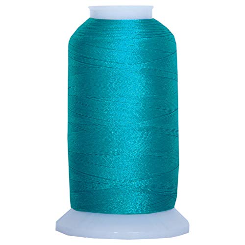 ThreadArt Machine Embroidery Thread, 1000M 40wt, Bright Peacock 1095 - color: Bright Peacock