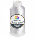 White X-Large Cones Embroidery Bobbin Thread 60WT - 5500 Yards Cone Spool - color: White, size: 1 Pack