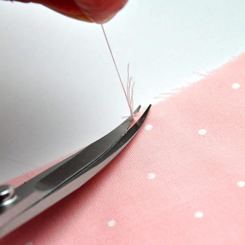 CANARY Spring Loaded Craft Scissors 6.3" [Curved Sharp Tips], Made in JAPAN, Razor Sharp Japanese Stainless Steel Blade, Black - size: Spring (Sharp -Curved-)