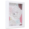 Lawrence Frames 785280 Shadow Box Frame, 8x10, White - color: White, size: 8 x 10 inches