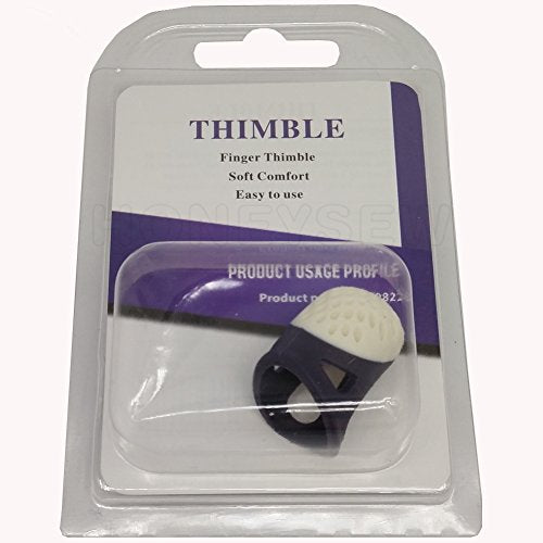 HONEYSEW Soft Comfort Thimble Two Size for Choose (Medium Size) - size: Medium Size