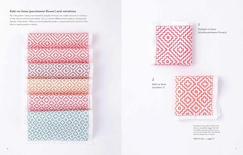 Colourful Sashiko: Includes 47 vibrant designs, basic techniques and stunning projects
