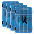 KastKing Utility Tackle Boxes, 3600 and 3700 Fishing Tackle Trays - color: Blue Camouflage, size: 3600(4Pack)