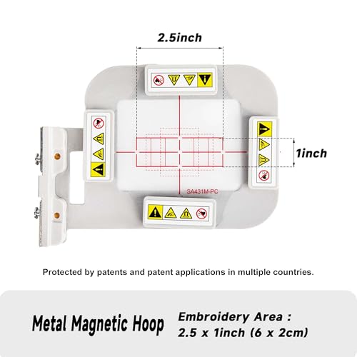 Maggiehoop Embroidery Hoop for Brother SE700 SE725 PE545 (SA431MK)