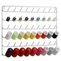 YBING Thread Holder Wall White, 54-Spool Sewing Thread Rack - color: white