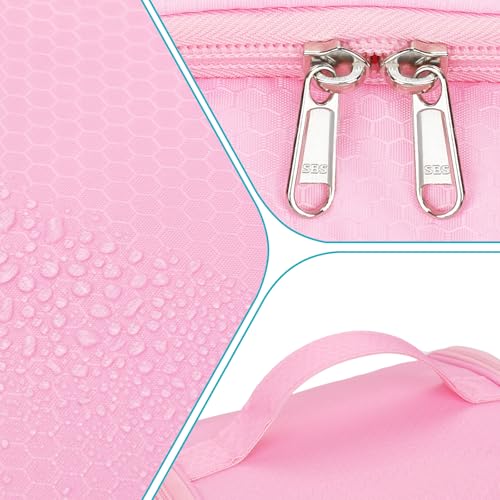 Mesh Shower Caddy Portable, Toiletry Bags for Travel, Pink - color: Pink