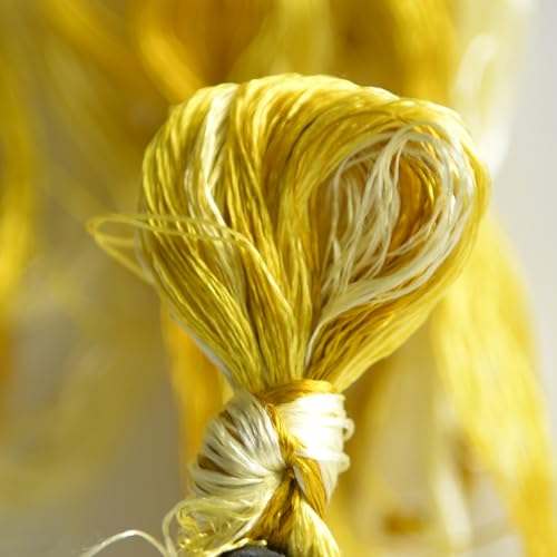 100% Mulberry Silk Embroidery Thread 8 Colors 22m Each (63) - color: 63