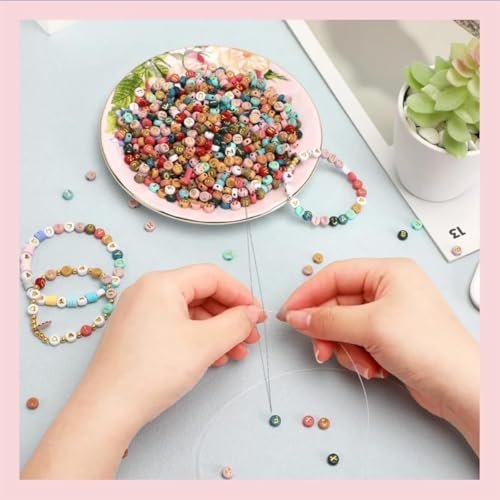 88 Pcs Beading Needles Set, 6 Sizes Big Eye Beading Needles for Seed Beads, Long Straight & Twisted Flexible Seed Bead Needles, Bracelet & Necklace Stringing Kit with Threader. - color: 88 Pcs